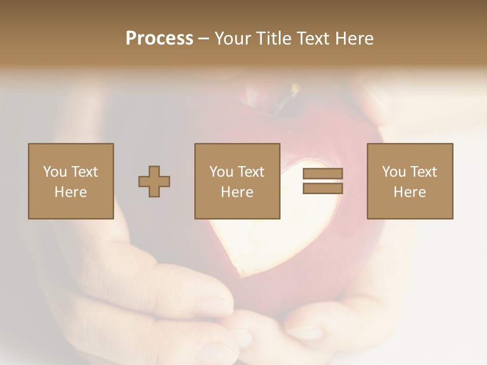 Food Fruit Card PowerPoint Template