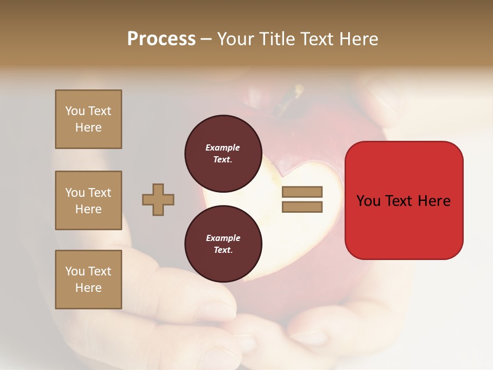 Food Fruit Card PowerPoint Template