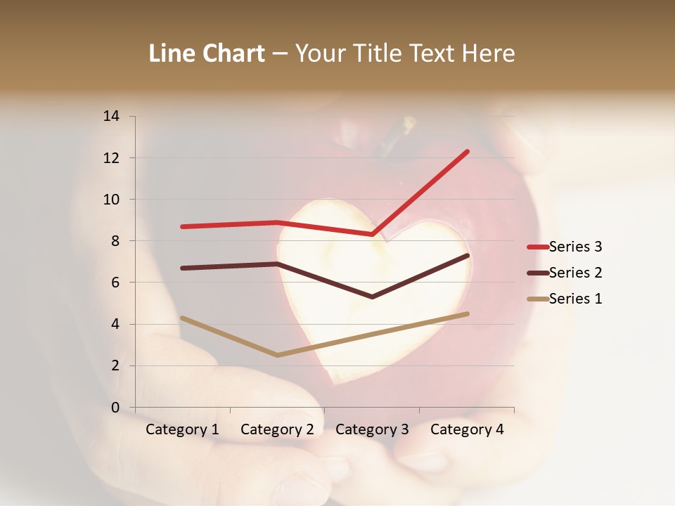 Food Fruit Card PowerPoint Template