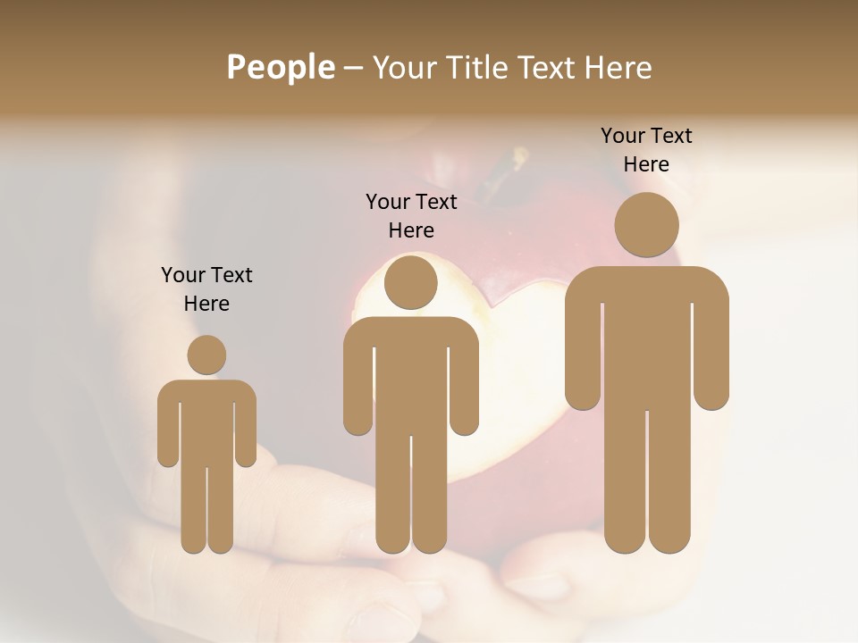 Food Fruit Card PowerPoint Template