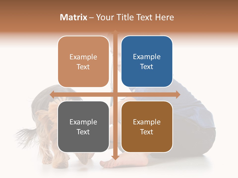 Friendship Pedigree Healthy PowerPoint Template