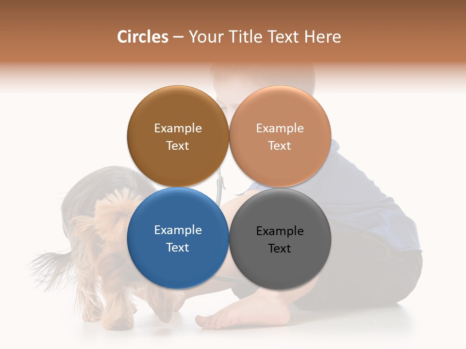 Friendship Pedigree Healthy PowerPoint Template