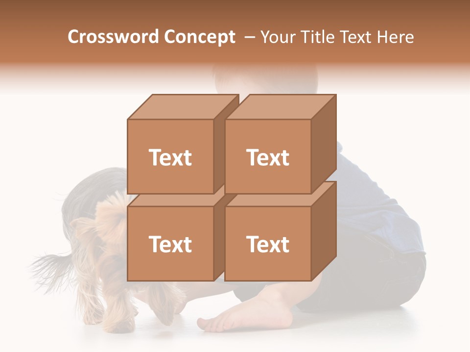 Friendship Pedigree Healthy PowerPoint Template