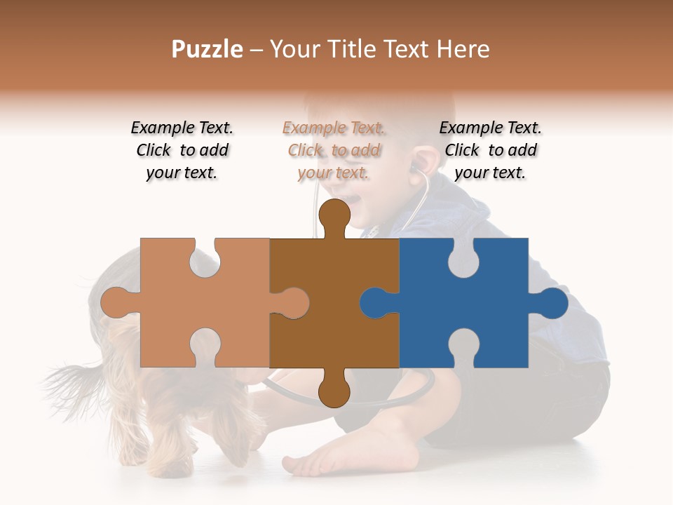 Friendship Pedigree Healthy PowerPoint Template