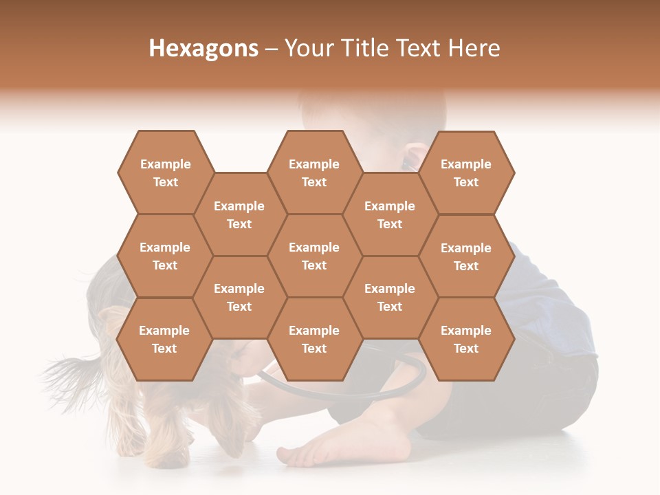 Friendship Pedigree Healthy PowerPoint Template