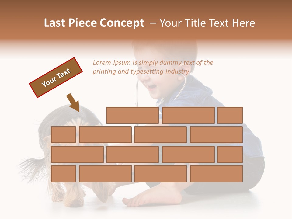 Friendship Pedigree Healthy PowerPoint Template