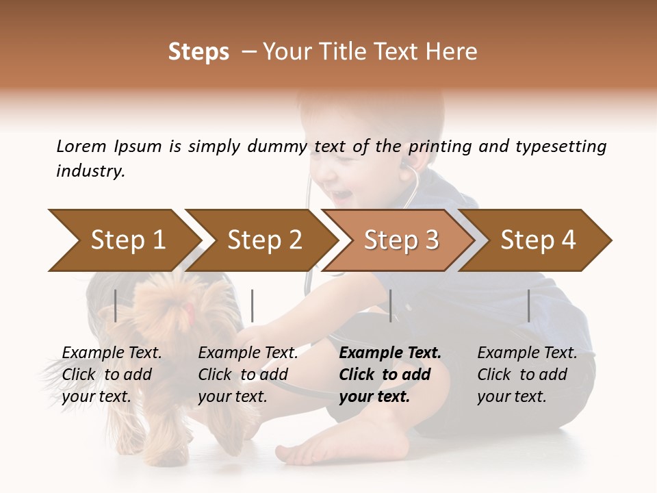 Friendship Pedigree Healthy PowerPoint Template