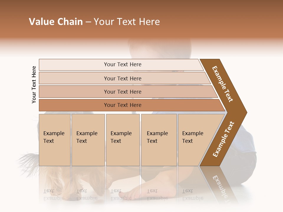 Friendship Pedigree Healthy PowerPoint Template