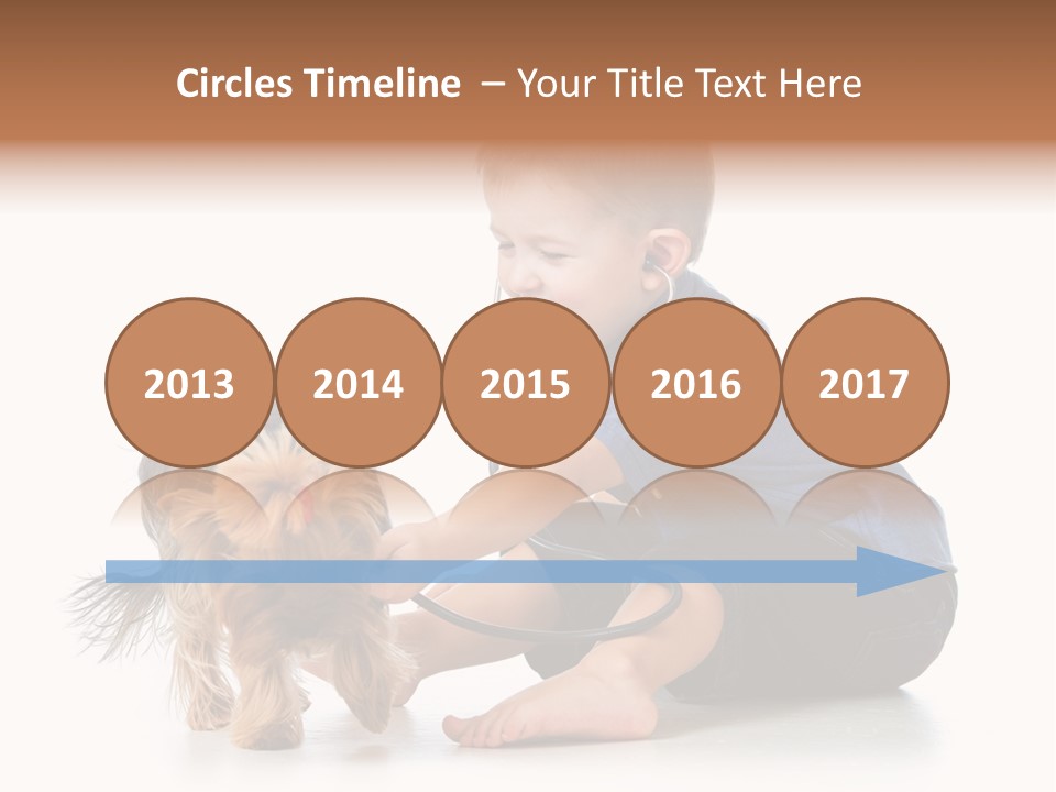 Friendship Pedigree Healthy PowerPoint Template