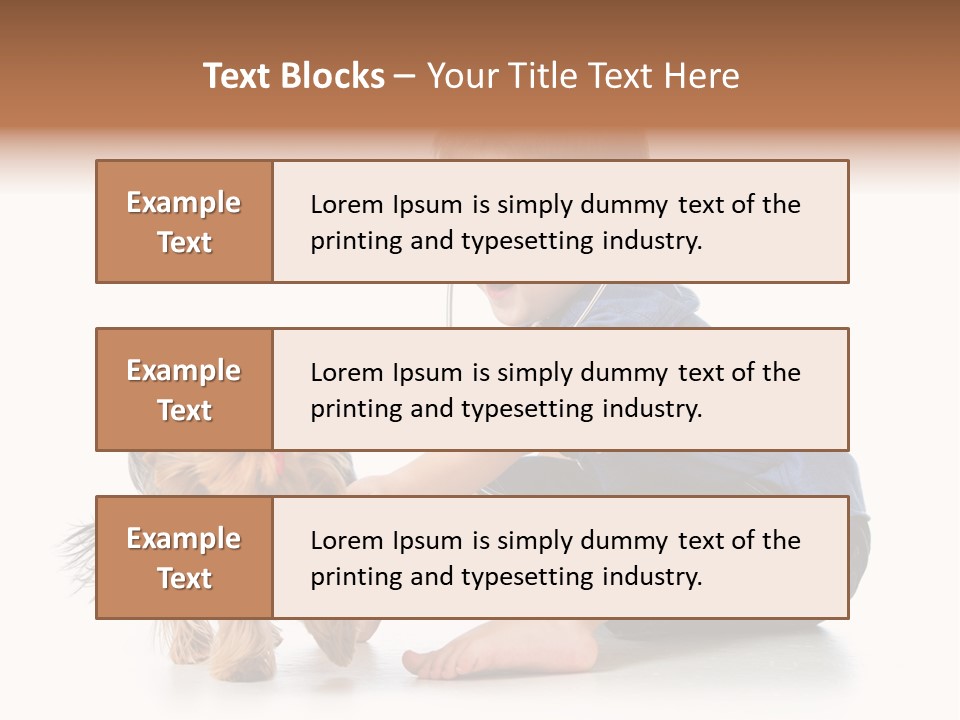 Friendship Pedigree Healthy PowerPoint Template