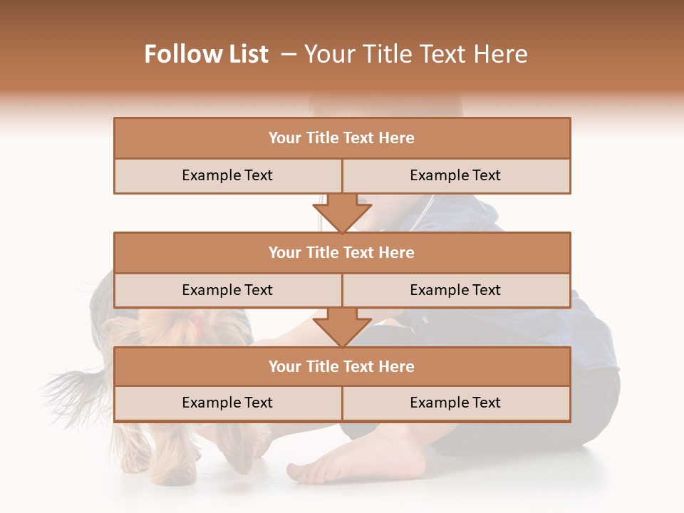 Friendship Pedigree Healthy PowerPoint Template