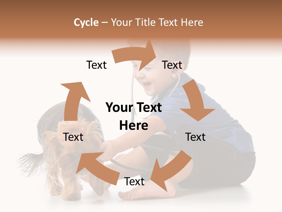 Friendship Pedigree Healthy PowerPoint Template