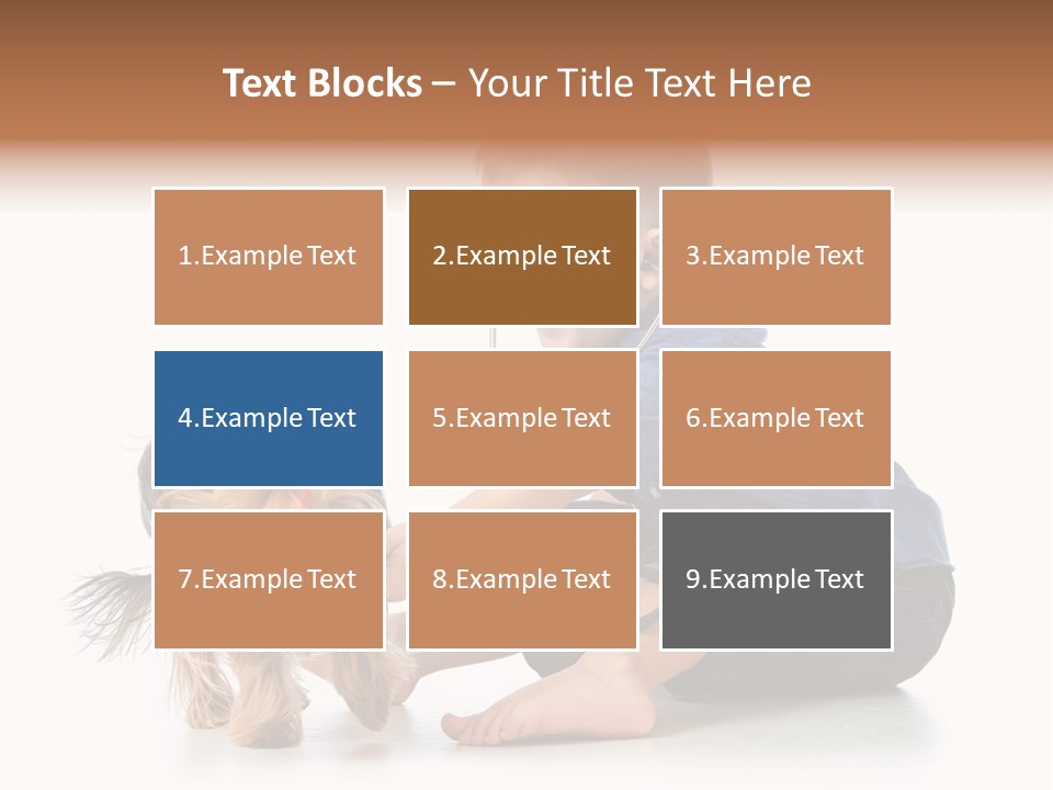 Friendship Pedigree Healthy PowerPoint Template