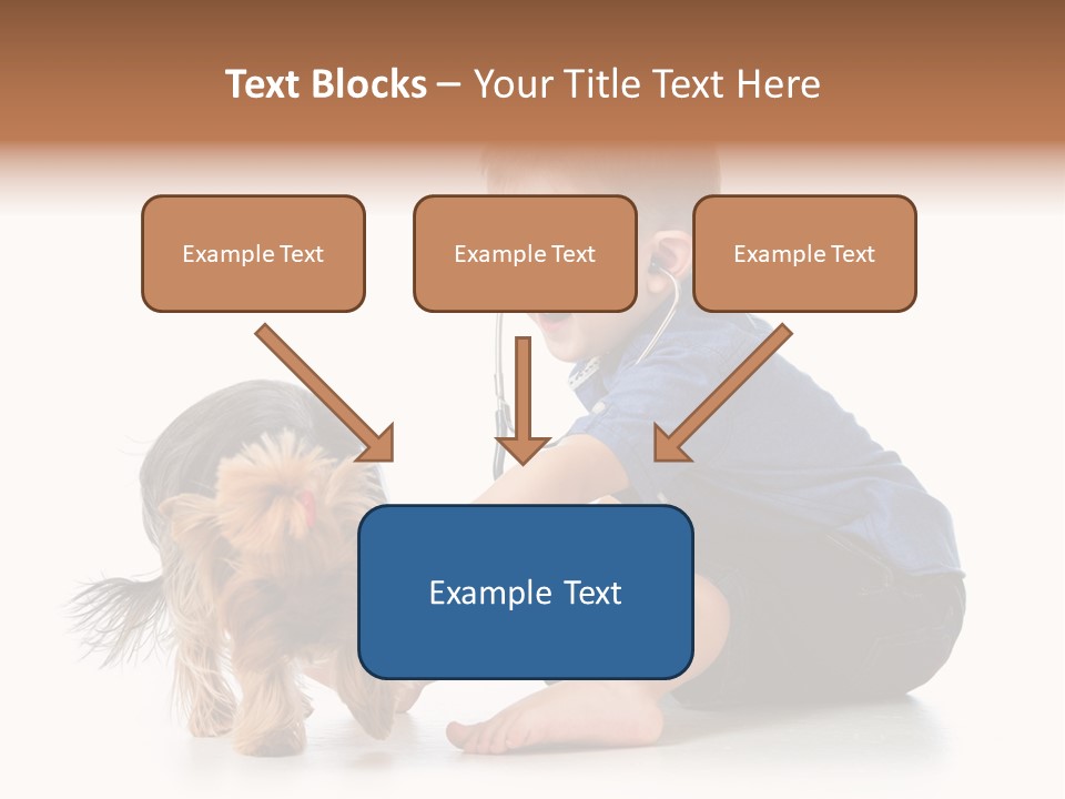 Friendship Pedigree Healthy PowerPoint Template