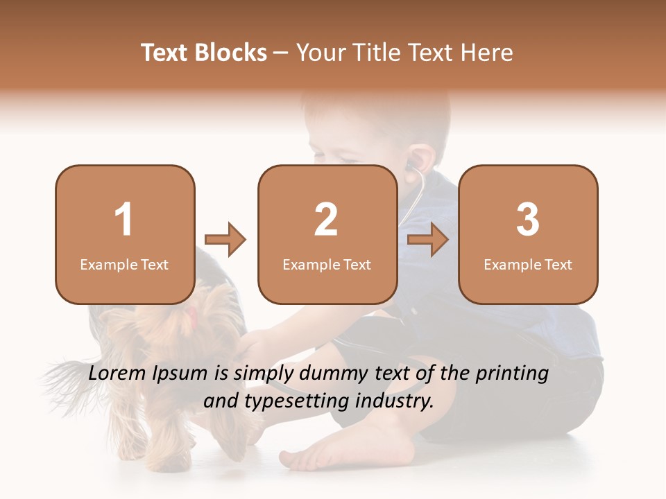 Friendship Pedigree Healthy PowerPoint Template