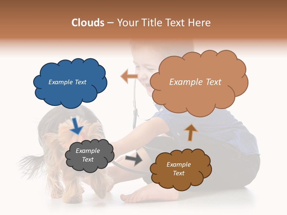 Friendship Pedigree Healthy PowerPoint Template