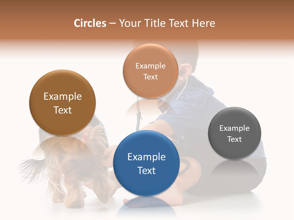 Friendship Pedigree Healthy PowerPoint Template