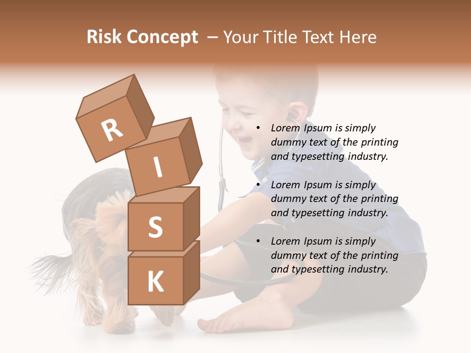 Friendship Pedigree Healthy PowerPoint Template