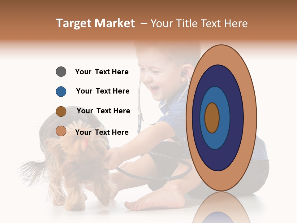 Friendship Pedigree Healthy PowerPoint Template