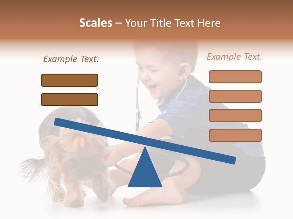 Friendship Pedigree Healthy PowerPoint Template