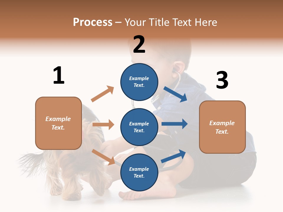 Friendship Pedigree Healthy PowerPoint Template