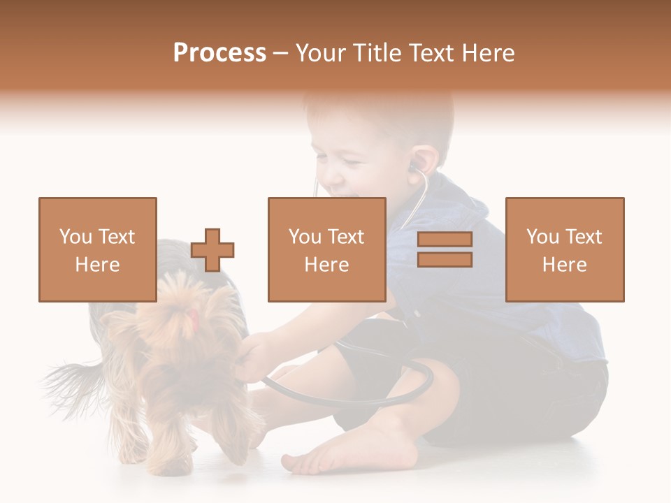 Friendship Pedigree Healthy PowerPoint Template