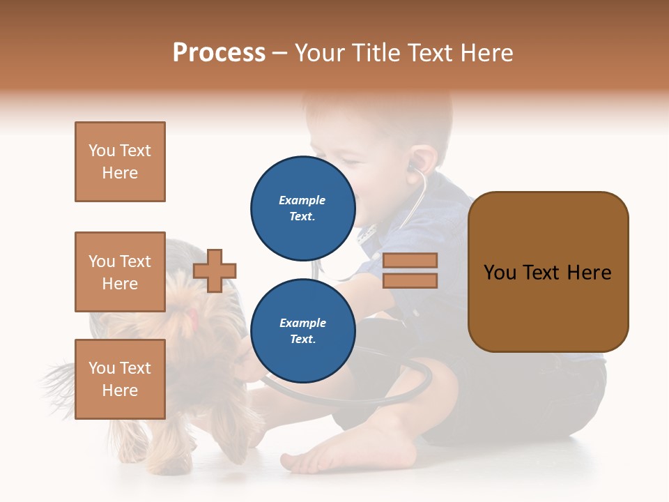 Friendship Pedigree Healthy PowerPoint Template
