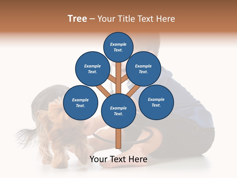 Friendship Pedigree Healthy PowerPoint Template