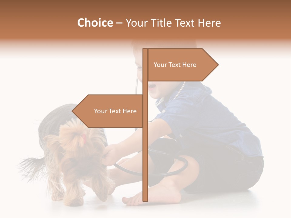 Friendship Pedigree Healthy PowerPoint Template