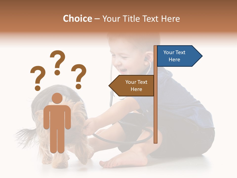 Friendship Pedigree Healthy PowerPoint Template
