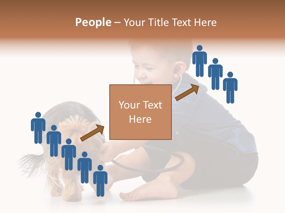 Friendship Pedigree Healthy PowerPoint Template