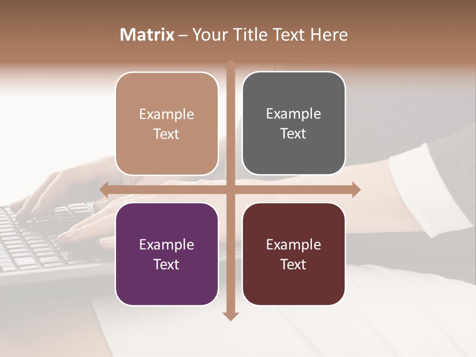 Operator Communication Mother PowerPoint Template