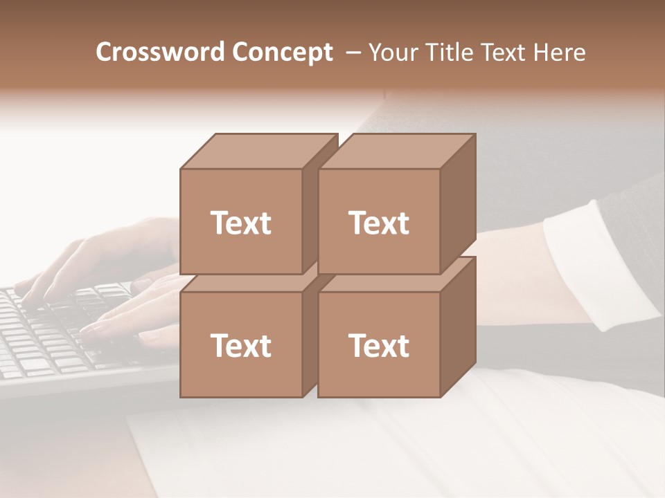 Operator Communication Mother PowerPoint Template