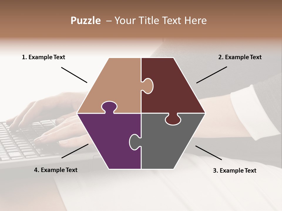 Operator Communication Mother PowerPoint Template