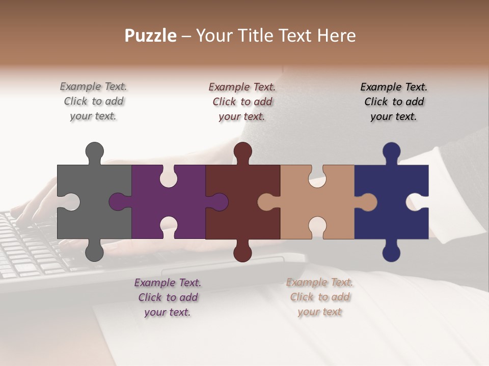 Operator Communication Mother PowerPoint Template