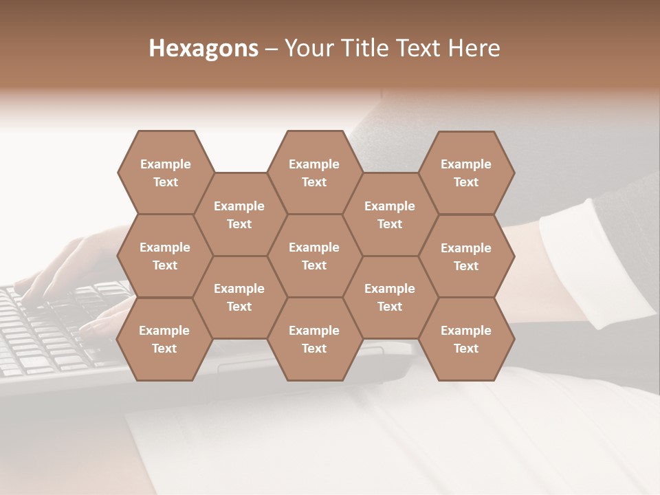 Operator Communication Mother PowerPoint Template
