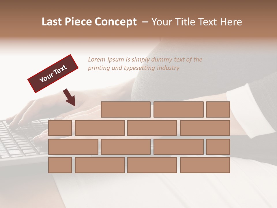 Operator Communication Mother PowerPoint Template