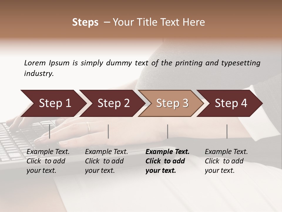 Operator Communication Mother PowerPoint Template