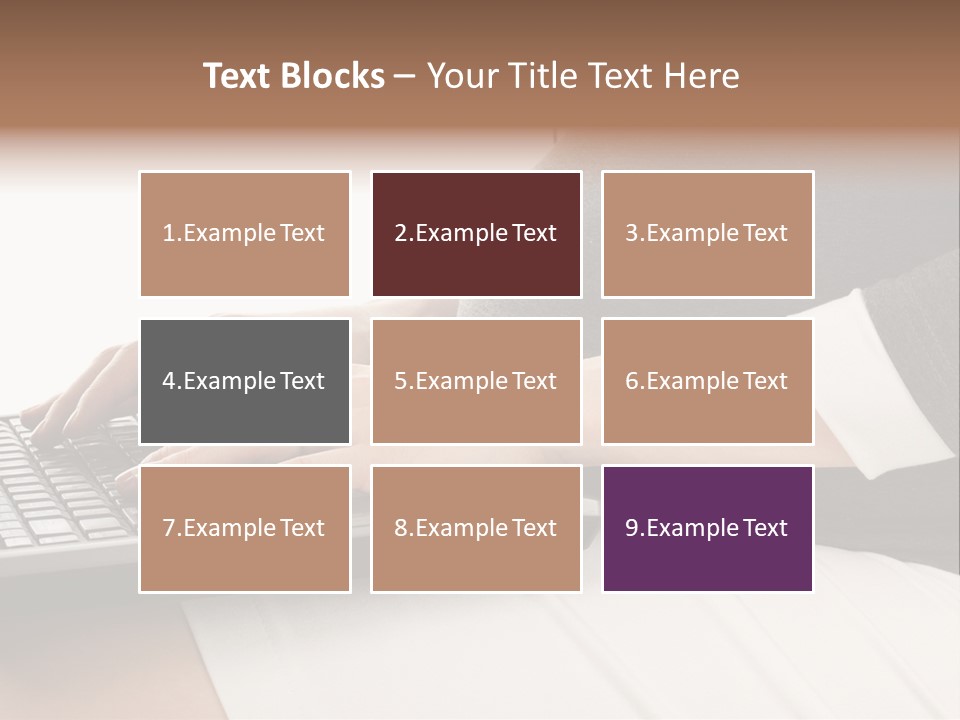 Operator Communication Mother PowerPoint Template
