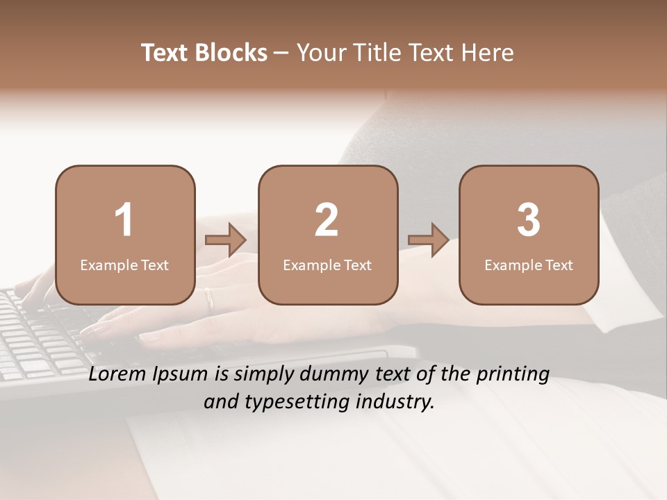 Operator Communication Mother PowerPoint Template