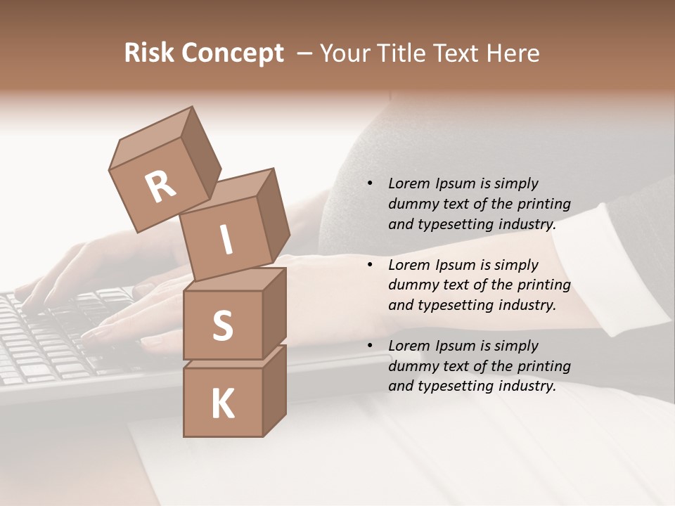 Operator Communication Mother PowerPoint Template