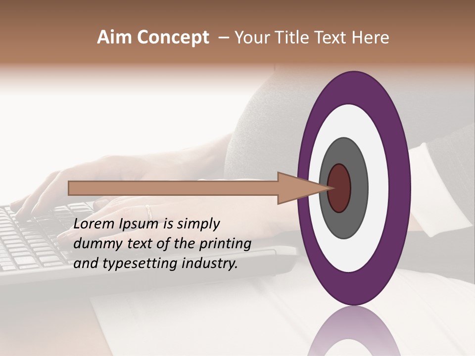 Operator Communication Mother PowerPoint Template