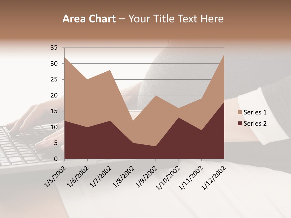 Operator Communication Mother PowerPoint Template
