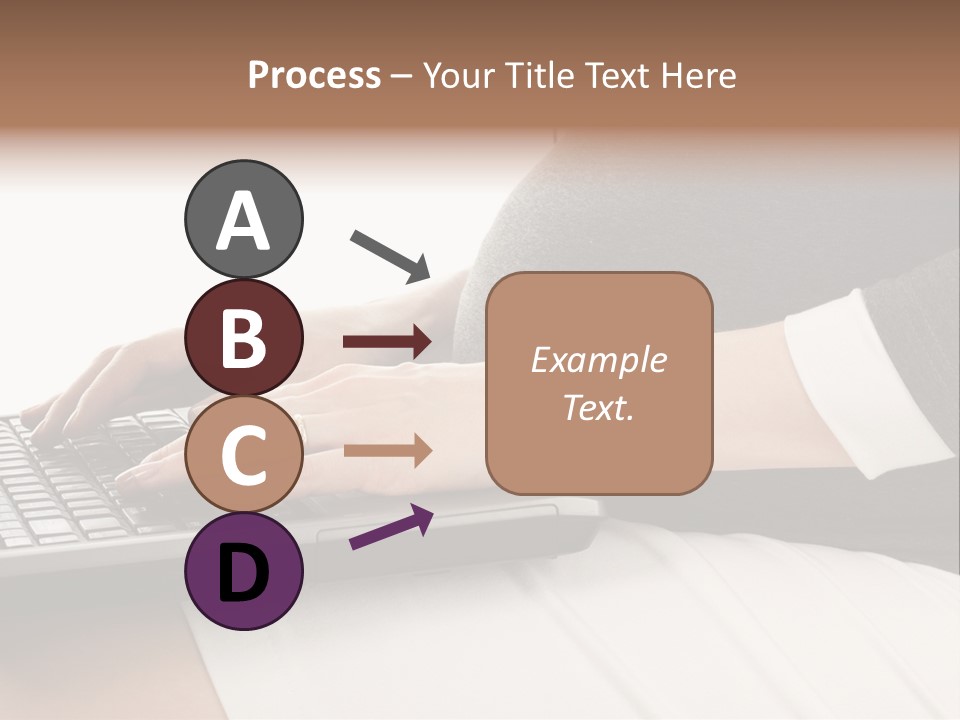 Operator Communication Mother PowerPoint Template