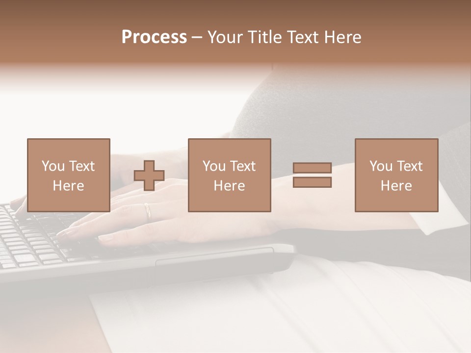 Operator Communication Mother PowerPoint Template