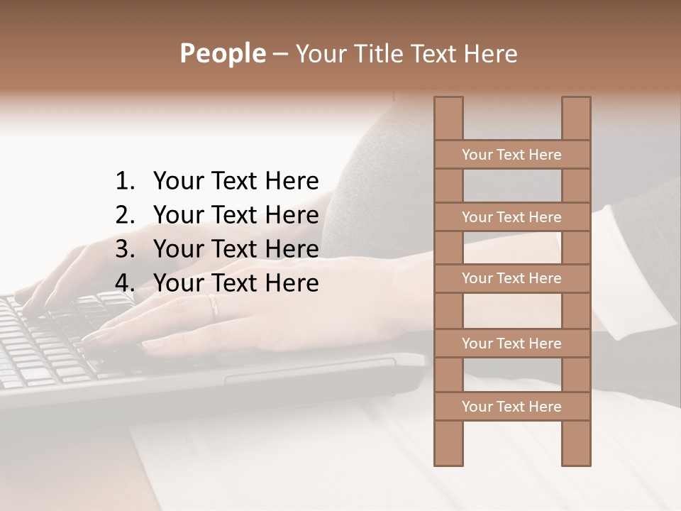 Operator Communication Mother PowerPoint Template