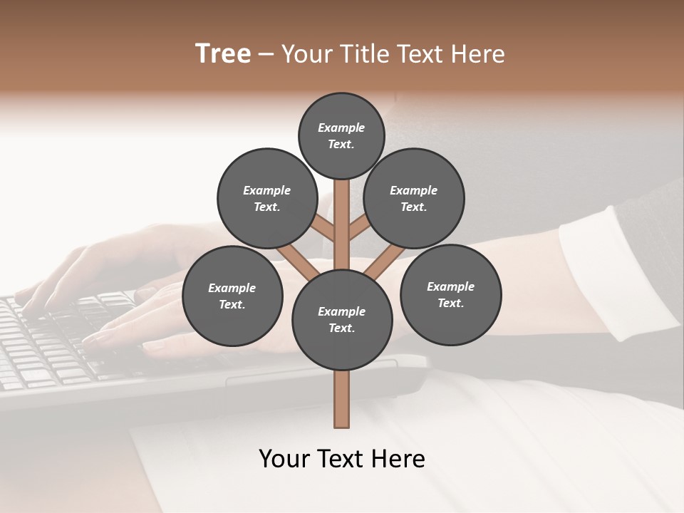 Operator Communication Mother PowerPoint Template