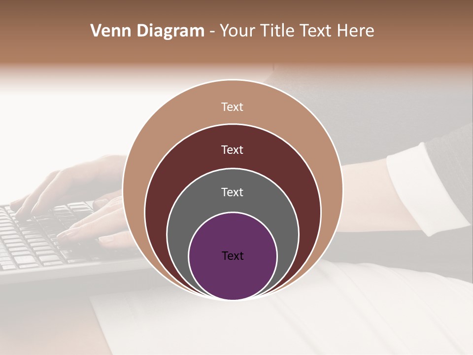 Operator Communication Mother PowerPoint Template