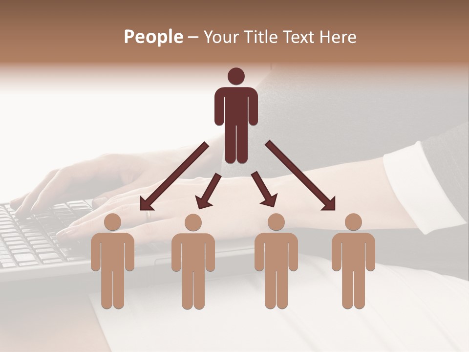 Operator Communication Mother PowerPoint Template