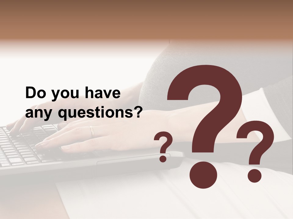 Operator Communication Mother PowerPoint Template